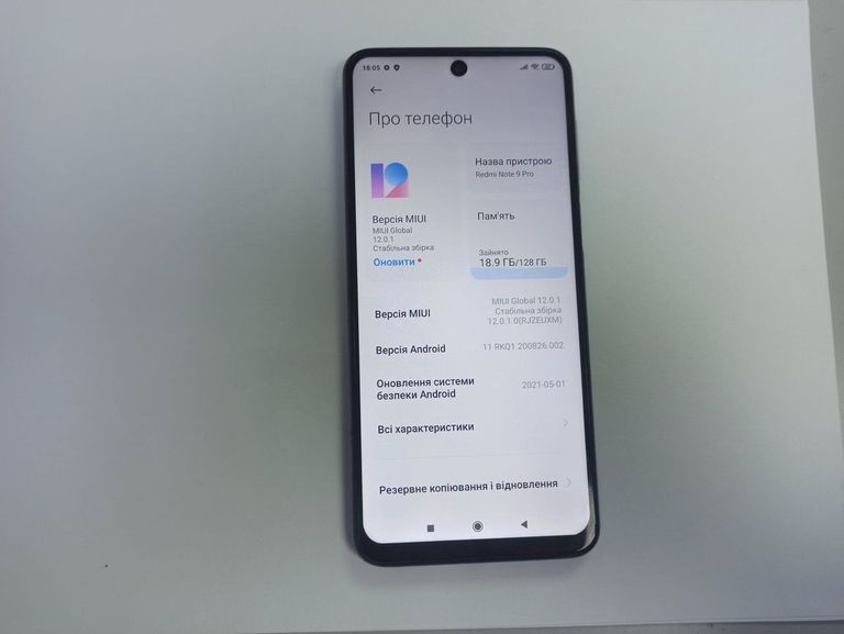 Xiaomi redmi note 9 pro 6/128gb Код:01-200885492. Зображення 5