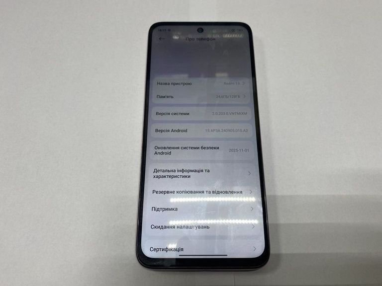 Оголошення Xiaomi Redmi 13 6/128GB Blue Б/У