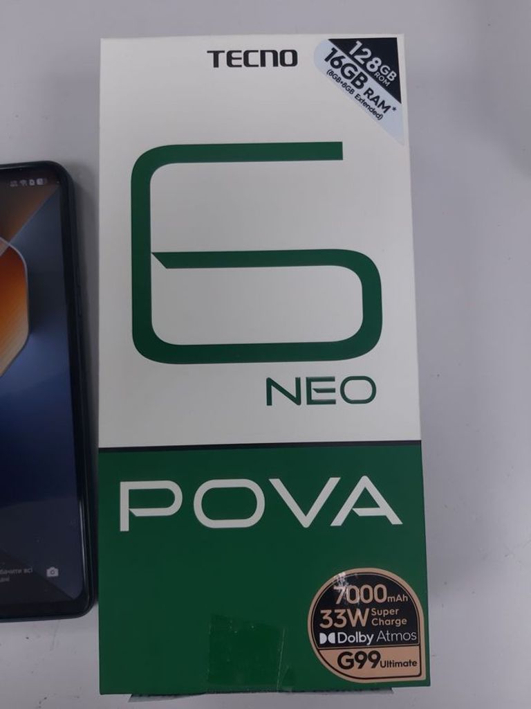 Tecno pova 6 neo li6 8/128gb Код:01-200898657. Зображення 6