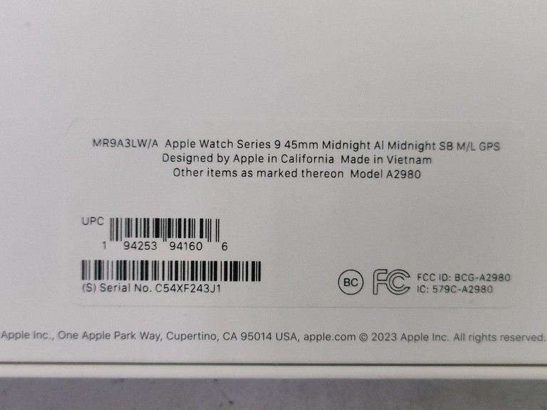 Apple watch series 9 gps 45mm aluminum case Код:01-200924528. Изображение 9