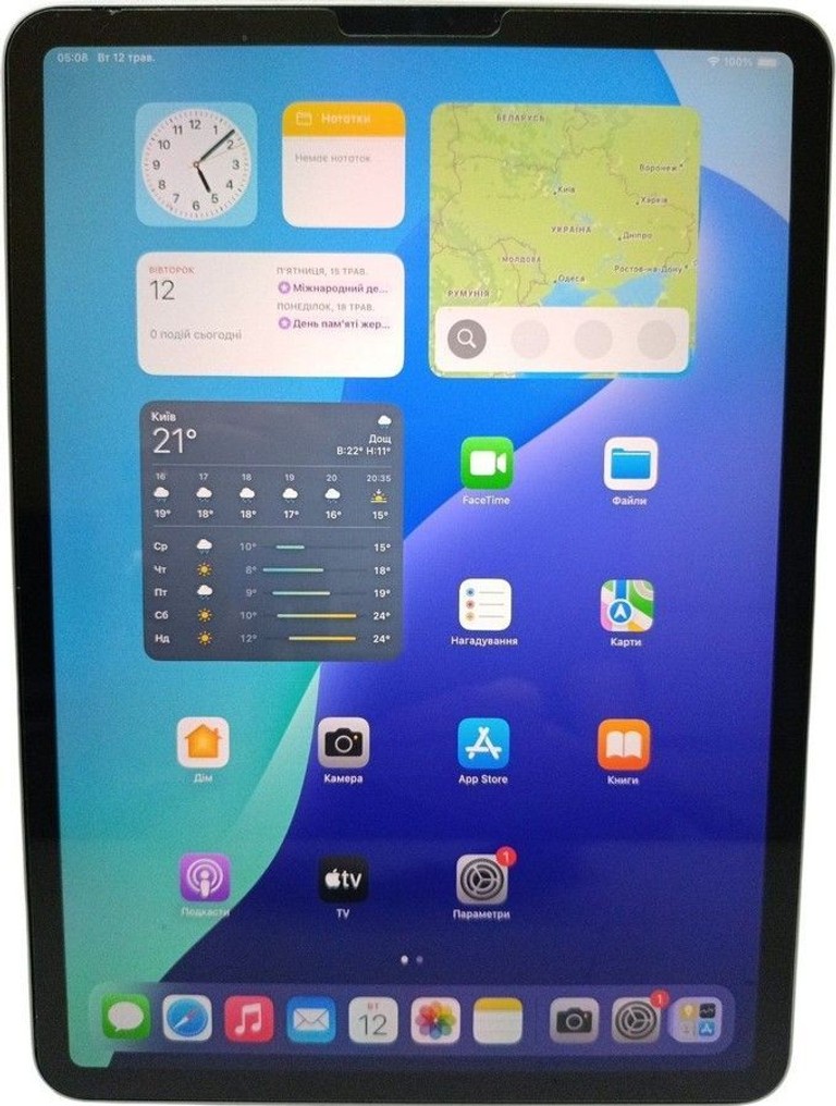 Купити Apple iPad Pro 11 2022 Wi-Fi 512GB Space Gray (MNXH3) Б/У