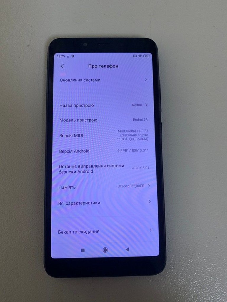 Купити Xiaomi Redmi 6A 2/32GB Black Б/У