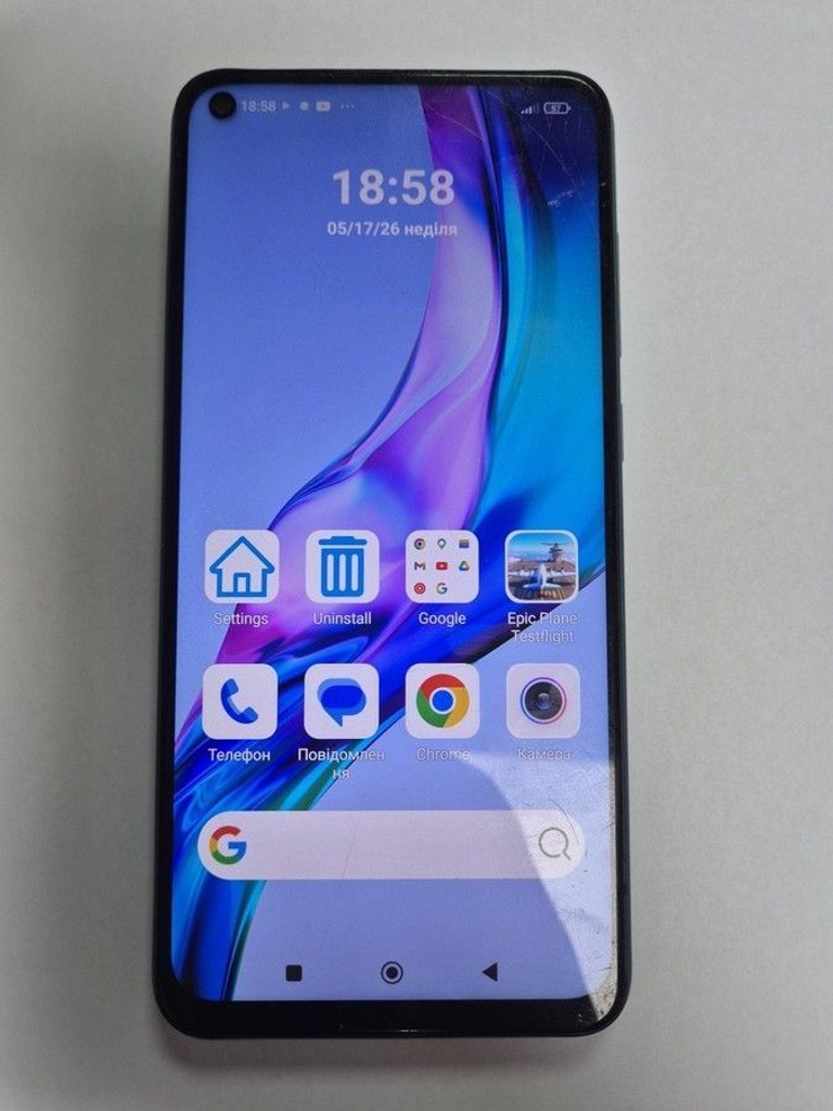 Дешиво Xiaomi Redmi Note 9 4/128GB Blue (no NFC) с ломбарда