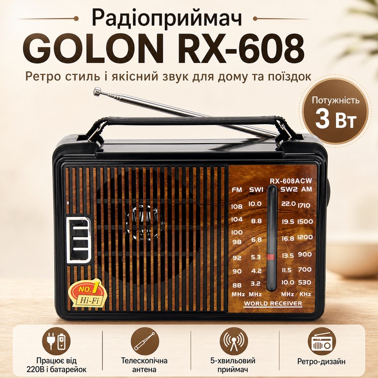 Купить GOLON RX-608 Б/У