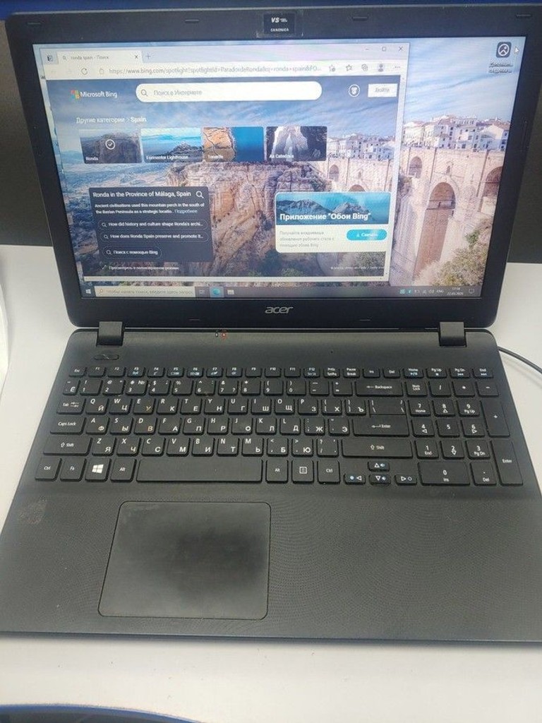 Оголошення Acer 15/celeron n3060 ddr3/4gb ddr3/hdd 500 gb/*інтегрована Б/У