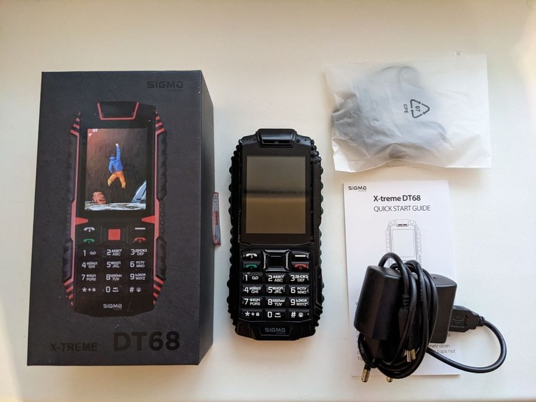 Объявление Sigma mobile X-treme DT68 black Б/У