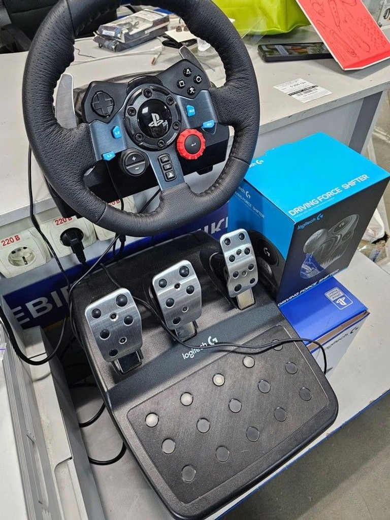 Распродажа Logitech g29 driving force racing wheel / 941-000110, 941-000112, продавец Техноскарб