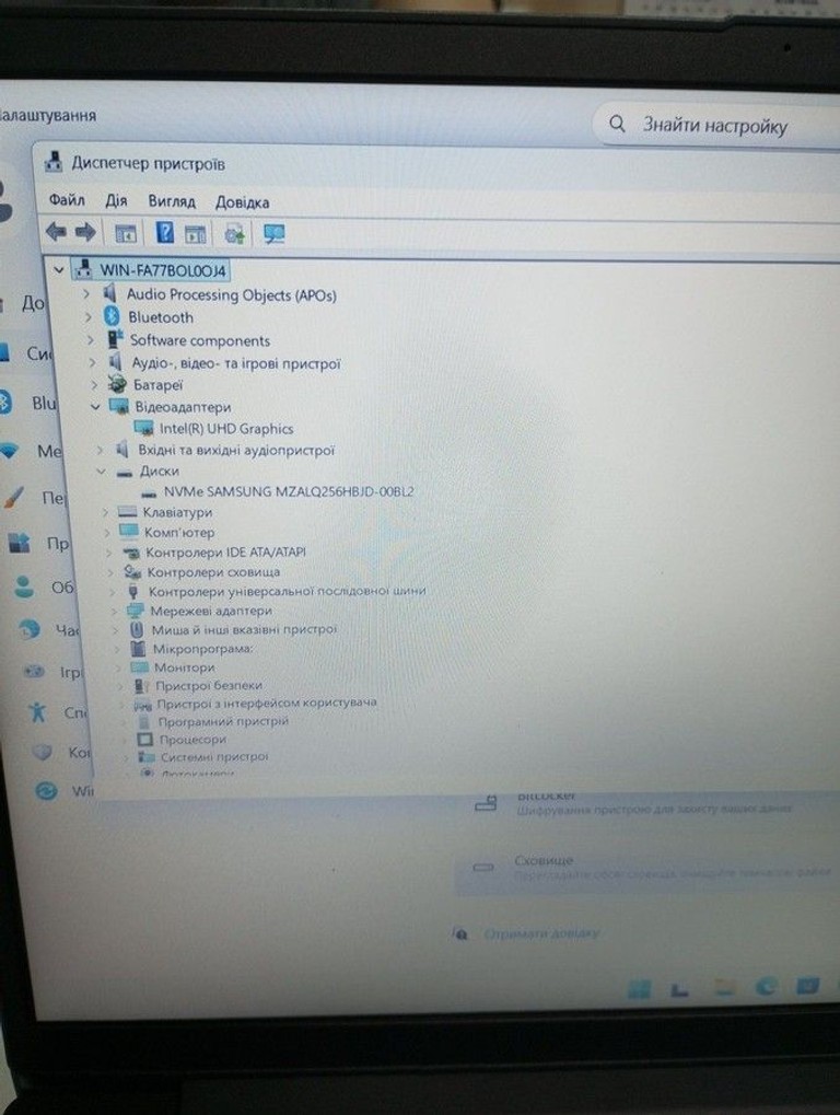 Объявление Lenovo 15/core i3-1115g4 ddr4/8gb ddr4/hdd *відсутній/ssd 256 gb/*інтегрована Б/У