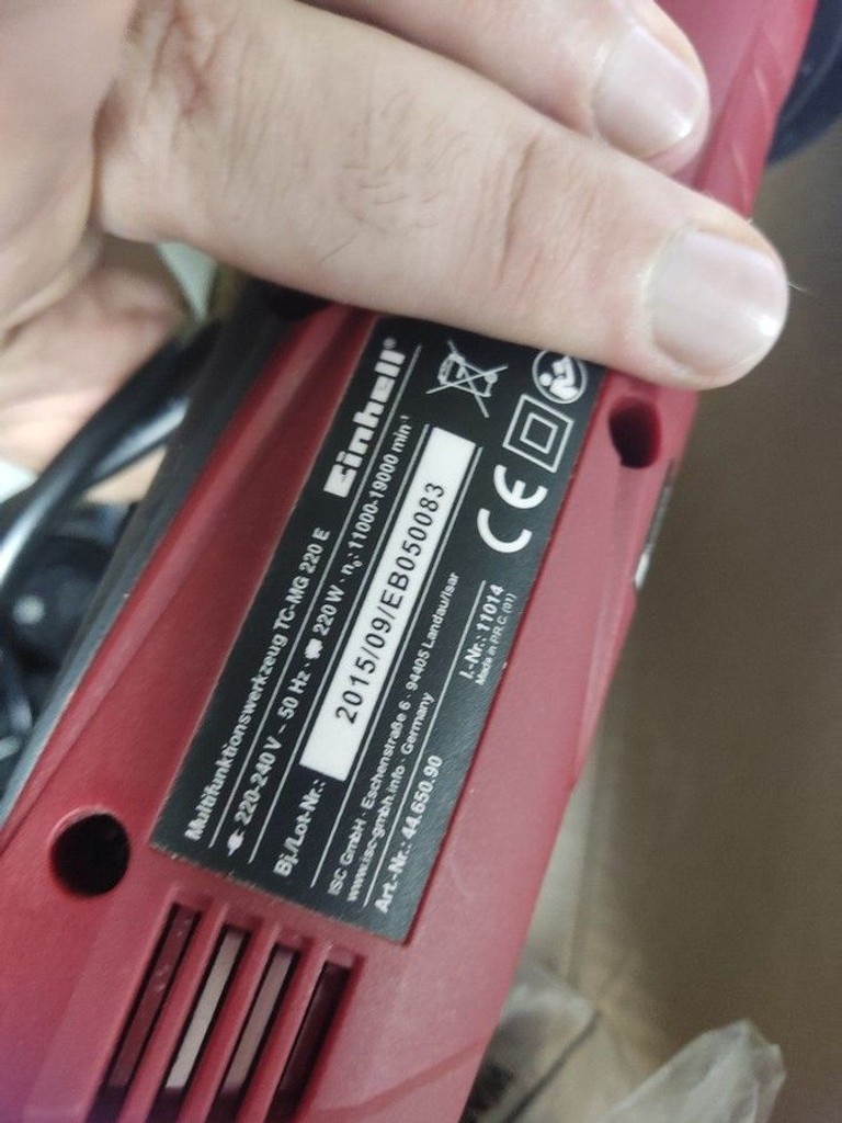 Оголошення Einhell tc-mg 220/1 e + набір Б/У