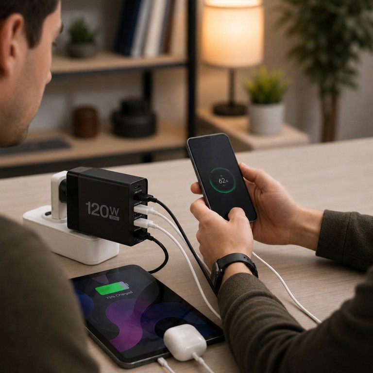 Дешиво Fast Charge на 6 портів с ломбарда