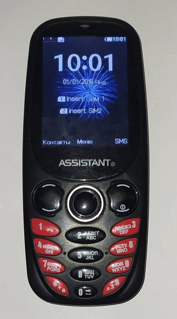 Оголошення Assistant AS-201 Black Б/У