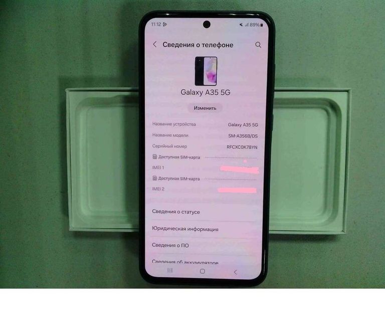 Оголошення Samsung galaxy a35 5g 8/256gb Б/У