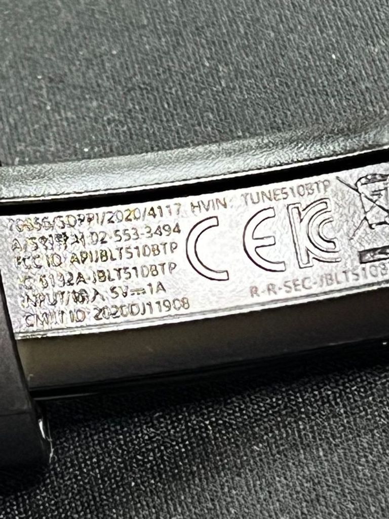 Jbl tune 510bt Код:01-200468748. Изображение 7