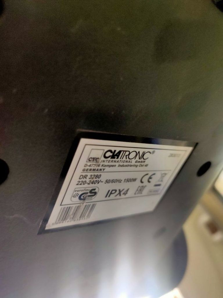 Оголошення Clatronic DR 3280 Б/У