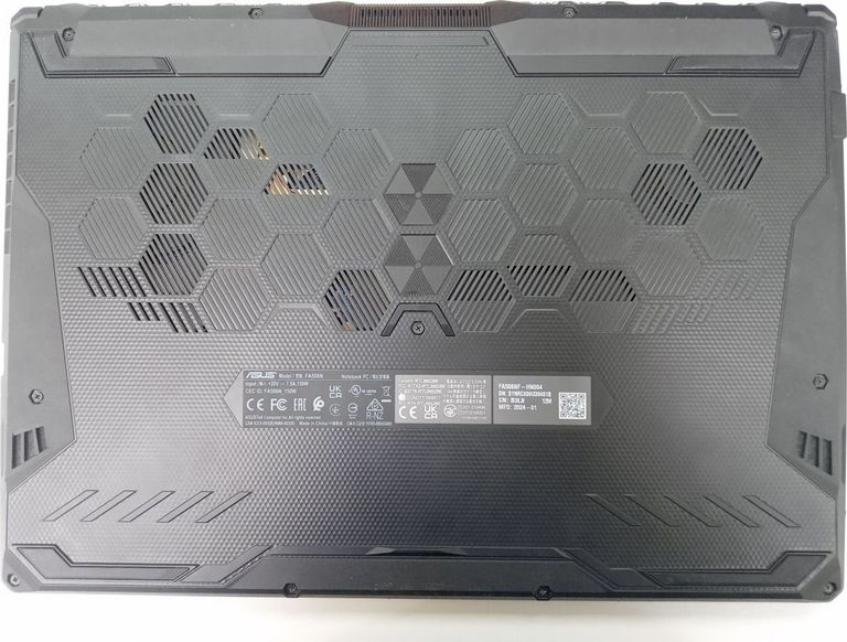 Дешиво Asus 15/ryzen 5 7535hs ddr5/24gb ddr5/hdd *відсутній/ssd 512 gb/geforce rtx2050 4gb с ломбарда