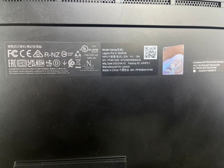 Lenovo 15/ryzen 7 7745hx ddr5/32gb ddr5/ssd 512 gb/geforce rtx4070 8gb Код:01-200749877. Изображение 6