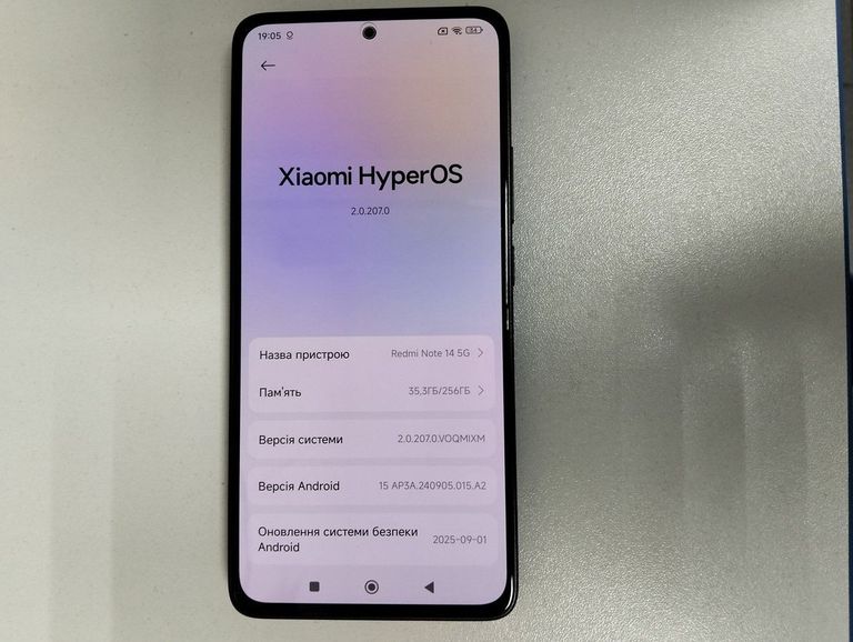 Оголошення Xiaomi Redmi Note 14 5G 8/256GB Coral Green Б/У