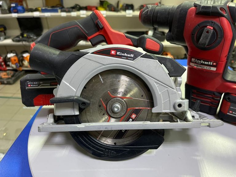 Объявление Einhell te-cs 18/150 li+herocco+ акб4.0ah +зп Б/У