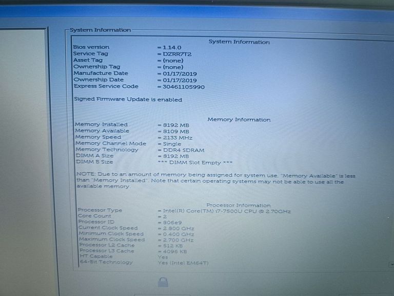 Купить Dell intel core i7-7500u/ram 8gb/ssd 128gb/hdd 1000gb/інтегрована Б/У