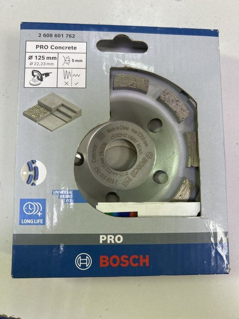 Купить Bosch 125mm/22.23mm Б/У