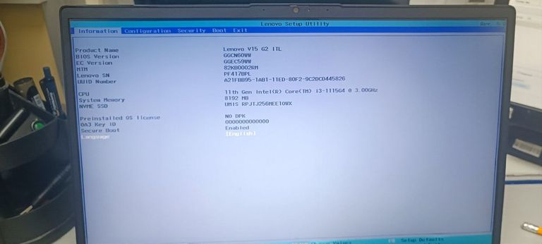 Розпродаж Lenovo 15/core i3-1115g4 ddr4/8gb ddr4/hdd *відсутній/ssd 256 gb/*інтегрована, продавець Техноскарб