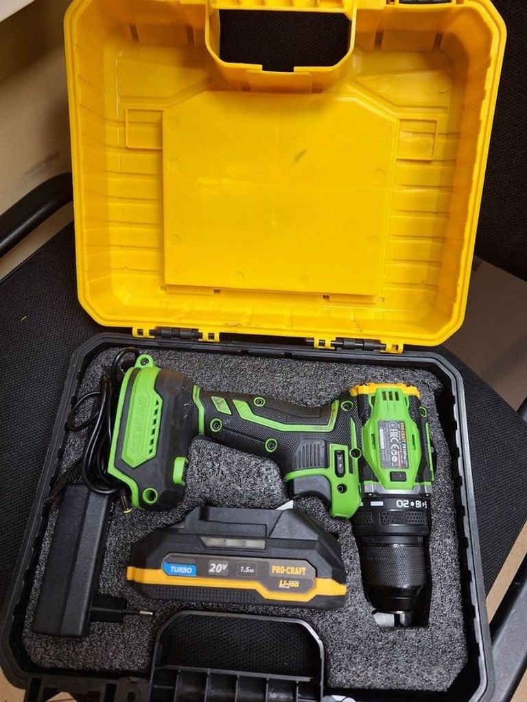 Дешево Procraft PA-18 Pro 1 АКБ 1.5Аг (001814) з ломбарду