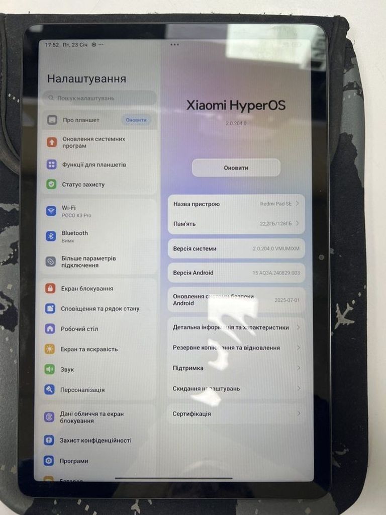 Купить Xiaomi redmi pad se 4/128gb Б/У