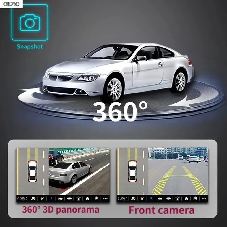 Дешево Car Cam 360 градусів Panoramic Night Vision Pro HD з ломбарду