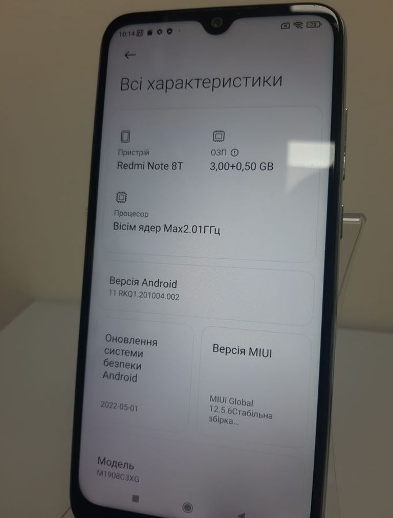 Xiaomi redmi note 8t 3/32gb Код:01-200868866. Зображення 6