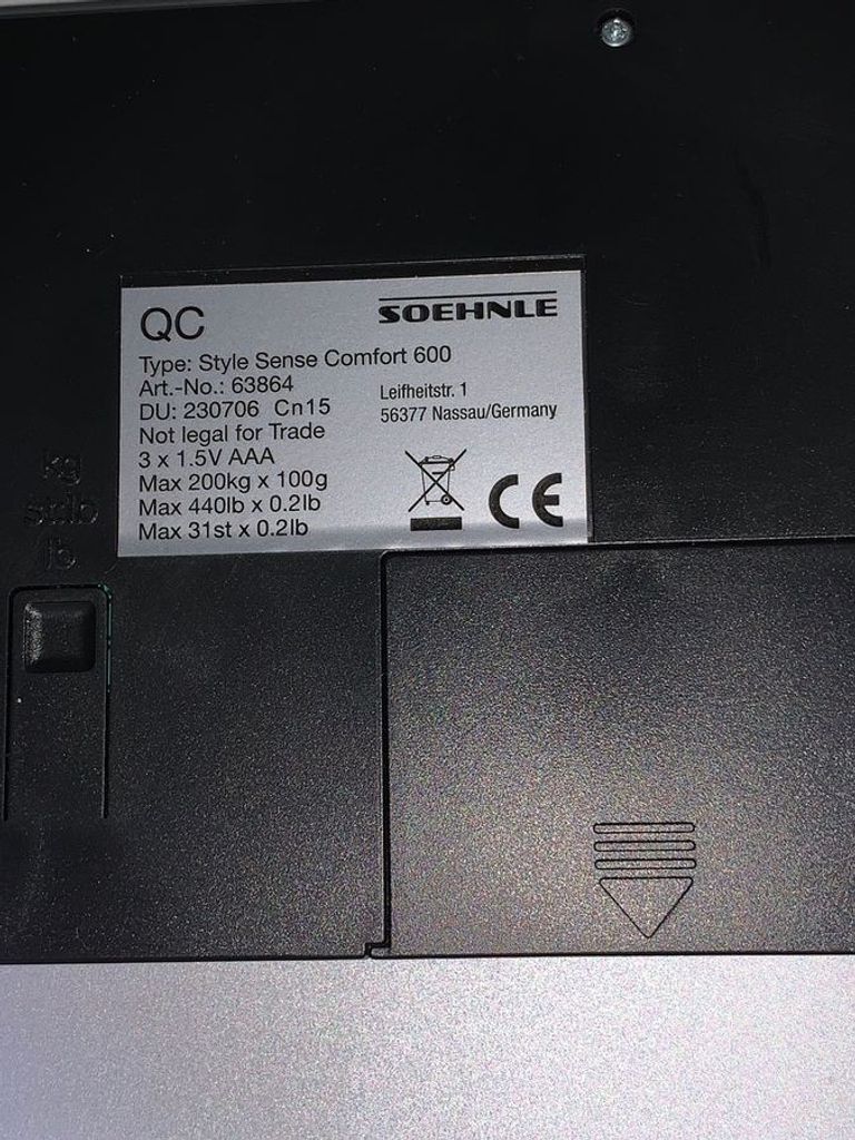 Дешиво Soehnle Style Sense Comfort 600 (63864) с ломбарда