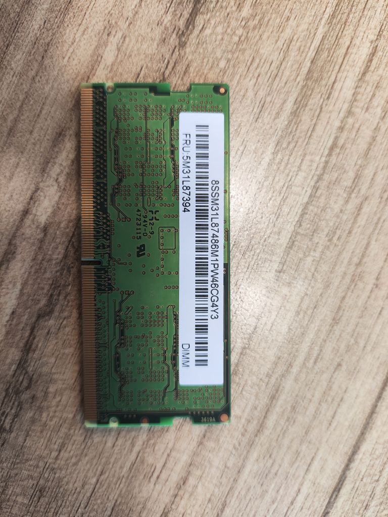 Купить Micron 8 GB SO-DIMM DDR5 5600 MHz (MTC8C1084S1SC56BD1) Б/У