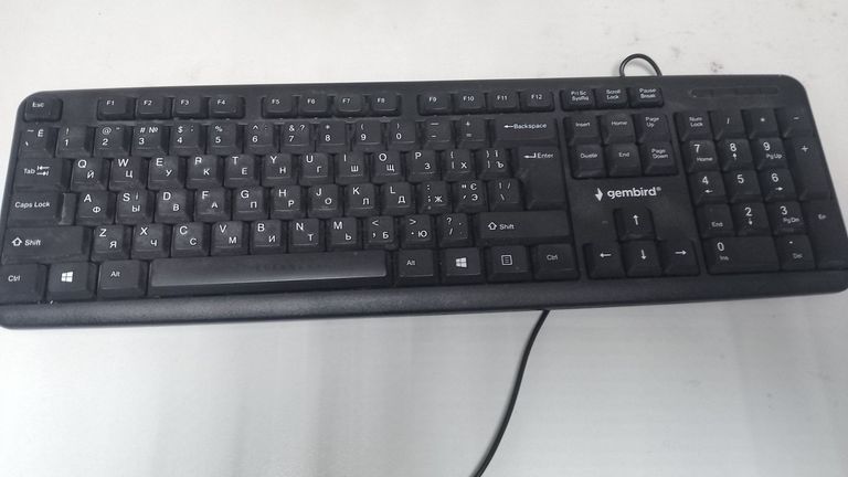 Дешево Gembird KB-U-103-UA з ломбарду