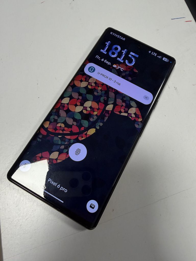 Купить Google Pixel 6 Pro 12/256GB Stormy Black Б/У