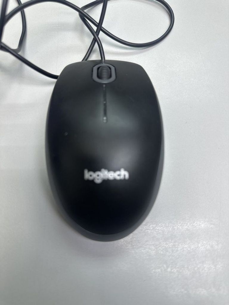 Купить Logitech b100 optical mouse Б/У