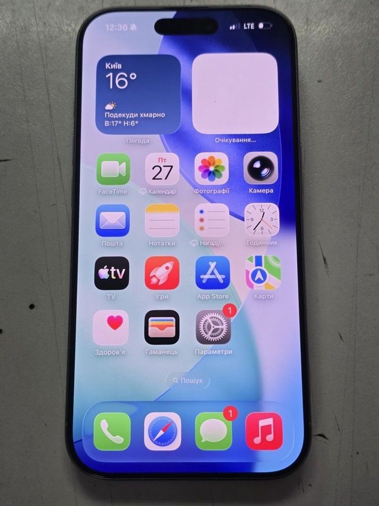 Купити Apple iphone 16 pro 256gb Б/У