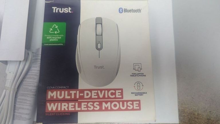 Распродажа Trust Ozaa Compact Multi-Device Wireless White (24933), продавец Техноскарб