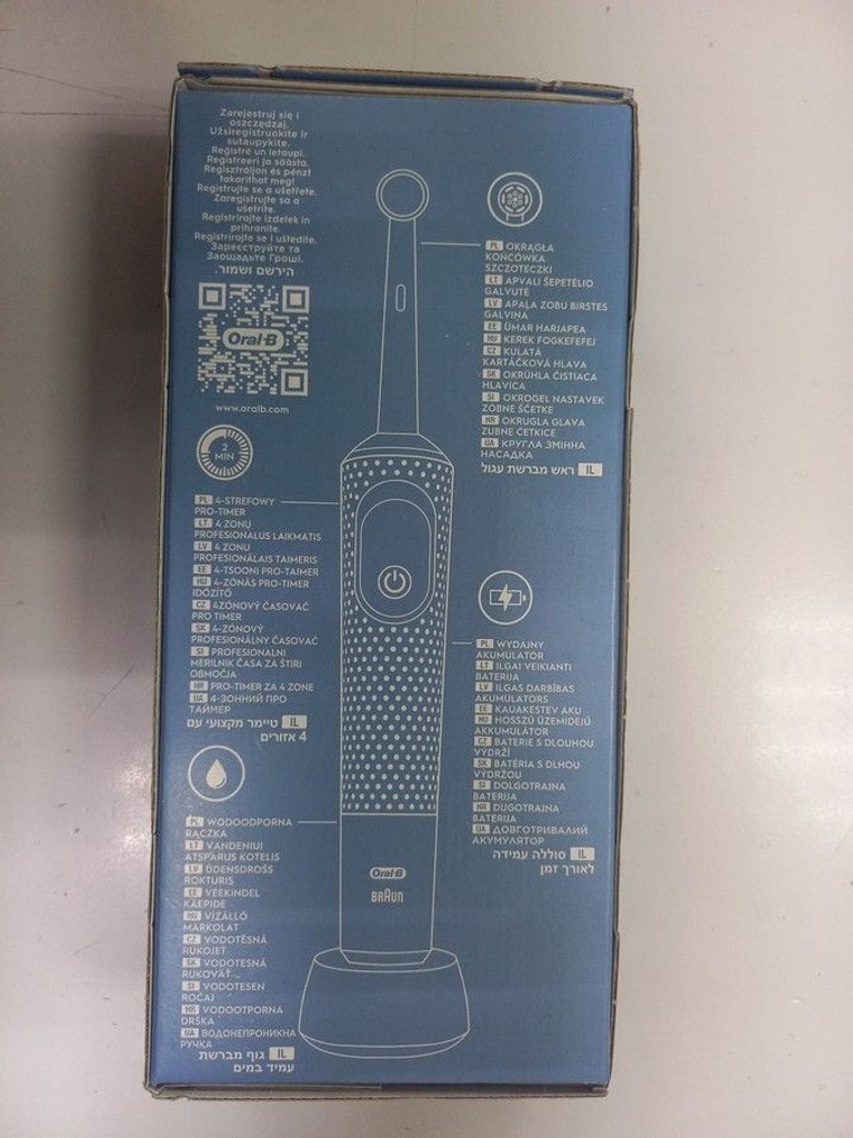 Оголошення Oral-b Vitality D103 PRO Protect X Clean D103.413.3 Black Б/У