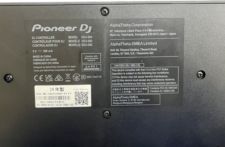Дешиво Pioneer DDJ-200 с ломбарда
