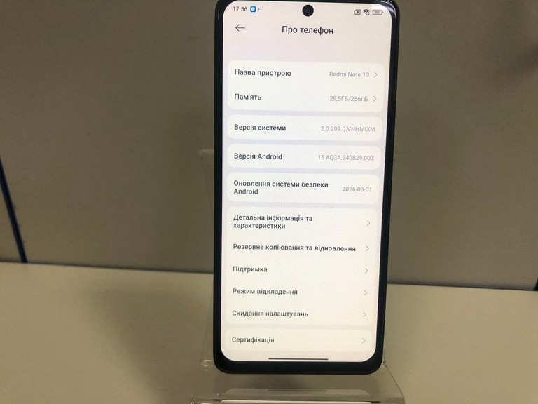 Оголошення Xiaomi redmi note 13 4g 8/256gb Б/У