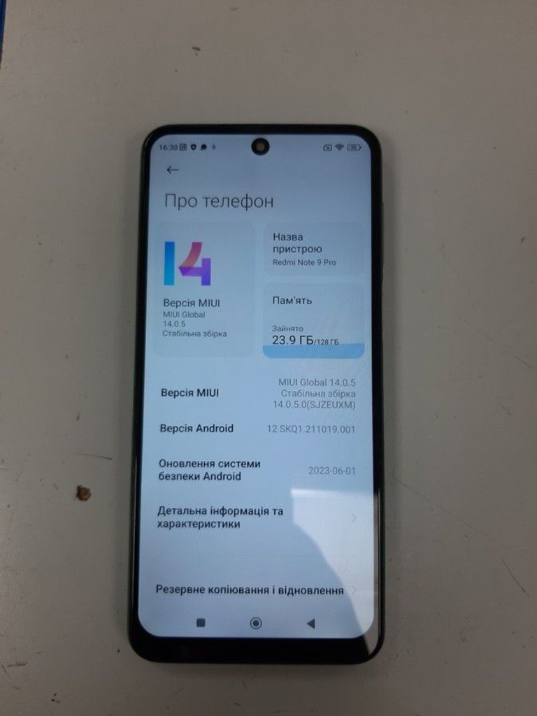 Xiaomi redmi note 9 pro 6/128gb Код:01-200955026. Зображення 6