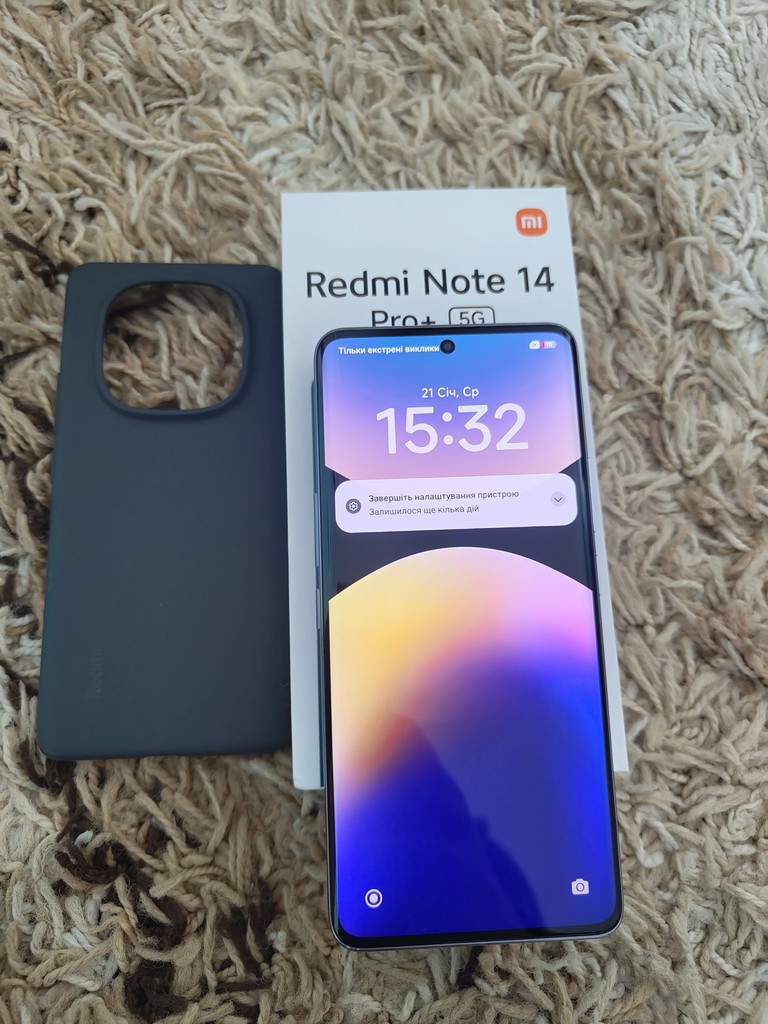 Купити Xiaomi Redmi Note 14 Pro Plus 5G 12/512gb Б/У