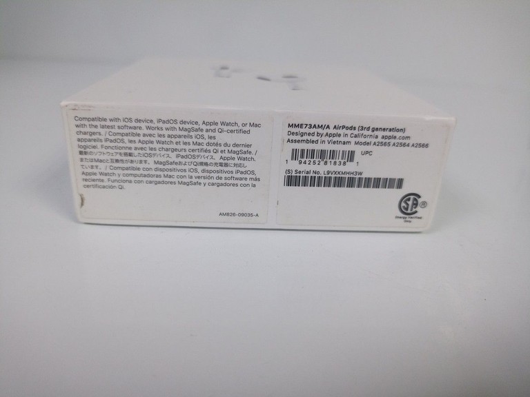 Apple airpods 3rd generation Код:01-200974952. Зображення 6