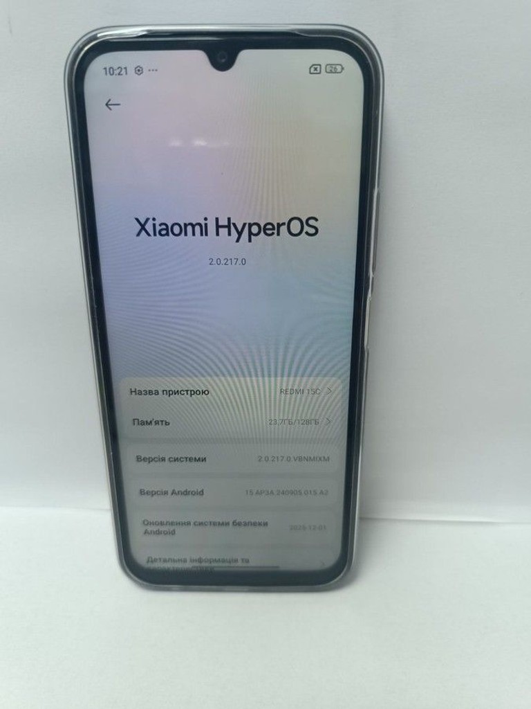 Оголошення Xiaomi redmi 15c 4g 4/128gb Б/У