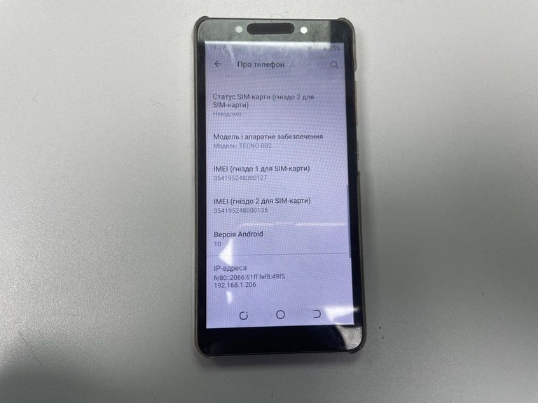 Купити Tecno pop 3 1/16gb Б/У