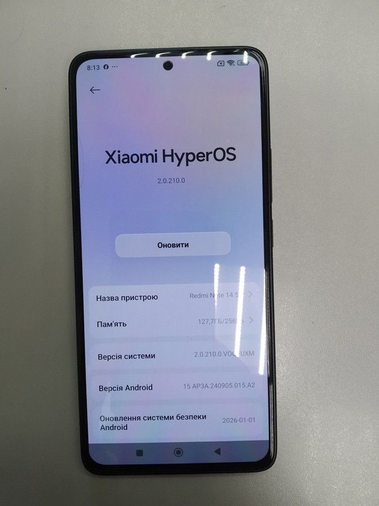 Купить Xiaomi redmi note 14 5g 8/256gb Б/У