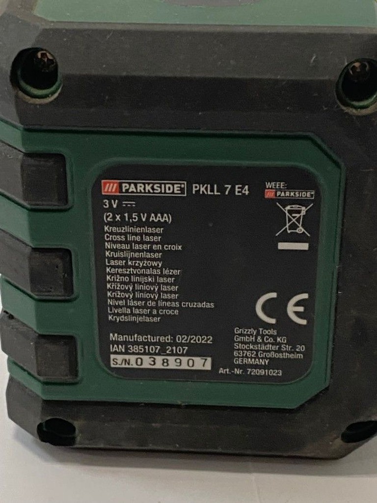 Parkside parkside pkll 7 e4 + штатив Код:01-201021010. Зображення 8