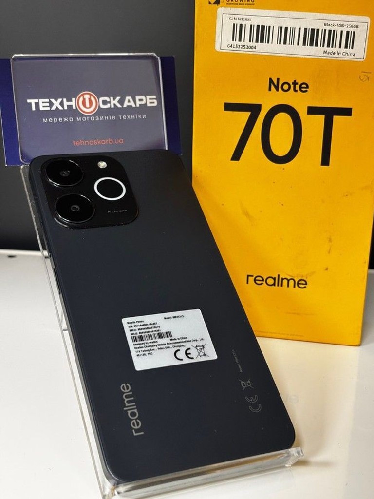 Realme Note 70T 4/256GB Gold Код:01-201038743. Зображення 5
