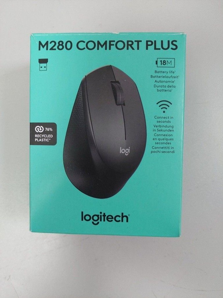 Logitech M280 Wireless Mouse Black (910-004291, 910-004287) Код:01-201052767. Зображення 6