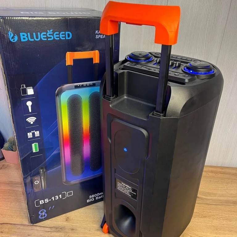 Дешево Колонка Bluetooth Wireless Speaker TTD-2821 40 Вт 3600 mAh 31.6×32.3×68.6cм з ломбарду