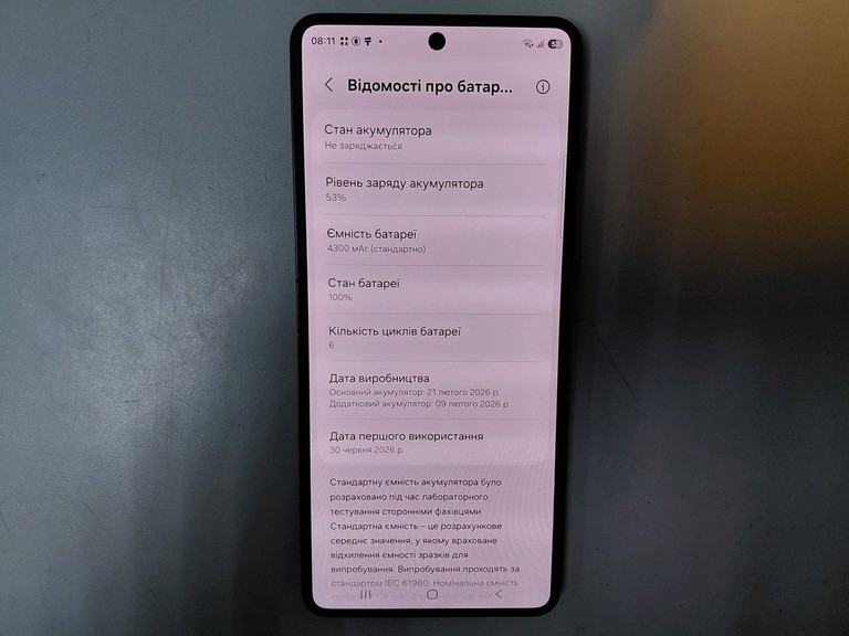 Оголошення Samsung galaxy flip7 12/256gb Б/У